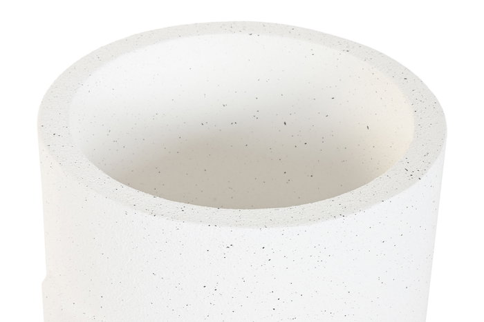 DKD Home Decor Macetero Magnesia Blanco Roto Rugoso 36x36x70 cm DKD Home Decor Macetero Magnesia Blanco Roto Rugoso 36x36x70 cm