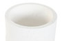DKD Home Decor Macetero Magnesia Blanco Roto Rugoso 36x36x70 cm