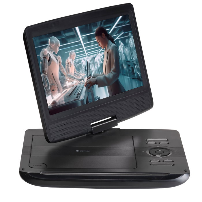 Denver MT-1097 Reproductor de DVD portátil de 10 pulgadas