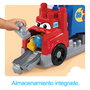 Mega Bloks Camión de Carreras y Construcción para Bebés con 2 Coches, +12 Meses