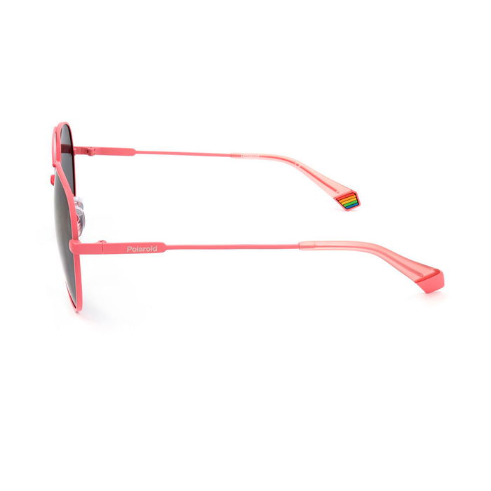 Polaroid 6187/S Gafas de Sol Aviador Unisex Montura Acero Inoxidable Varillas 145 mm