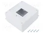 ELEKTRO-PLAST NASIELSK Carcasa MINI para 6 módulos, sin tapa, blanca