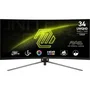 MSI Monitor Curvo para Juegos MAG 345CQR, 34 Pulgadas, UWQHD, 180 Hz, Panel VA de 1 ms, MSI1716772689616