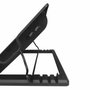 Ewent EW1258 Base de refrigeración para portátil hasta 17 pulgadas Negro