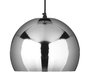 DKD Home Decor Lámpara de Techo Metálica Cromada Plateada