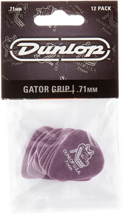 Dunlop Gator Grip Púas Guitarra Plectros 0,71Mm Pack 12 Unidades Dunlop Gator Grip Púas Guitarra Plectros 0,71Mm Pack 12 Unidades