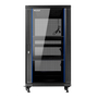 Phasak Armario Rack de Suelo Phasak Pro 27U 600x600 Negro