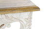 DKD Home Decor Mesa de Centro de Mango Pavo Real