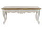 DKD Home Decor Mesa de Centro de Mango Pavo Real
