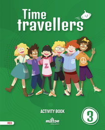 MILTON, Time Travellers 3 Red Activity Book English 3 Primaria - Casey Emmons