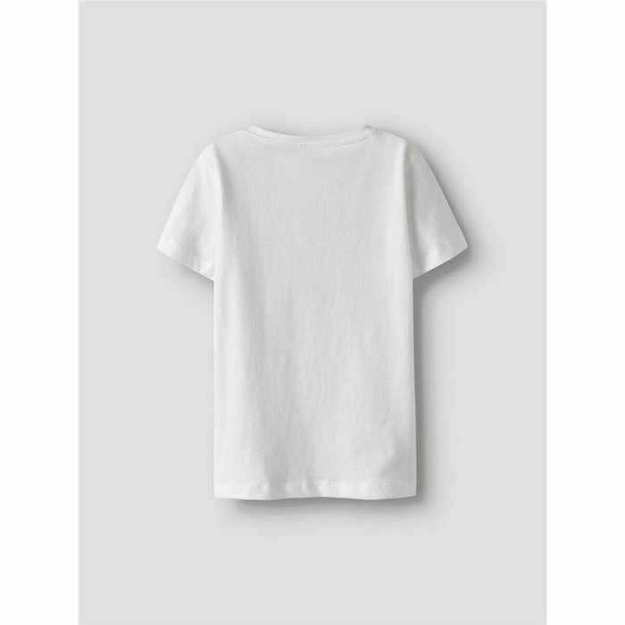 Camiseta de Manga Corta Infantil Name It Nkfvanaya Ss Noos Blanco