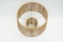 DKD Home Decor Lámpara de Sobremesa de Yute y Metal Natural Marrón