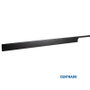 Viefe Tirador Aluminio Peak Acabado Negro Cepillad Dist. Agujero 1760 mm