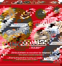 Educa Lince Viajero 16392 Juego de Mesa Portátil con Tablero Pop-Up para Niños a Partir de 2 Años, Incluye Cartas y Bolsa de Transporte