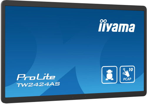 Iiyama TW2424AS-B1 Pantalla Panel PC 24" Negra Android 12 Táctil IPS 1920x1080 10 Puntos Touch