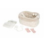 Muñecas Arias Canastilla Elegance Beige con Accesorios