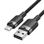 Vention Cable USB a Lightning lanbf 1m, USB-A Macho a Lightning Macho, Velocidad 480 Mbps, Color Negro