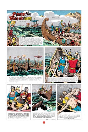 Tebeos Dolmen Editorial S.L. Príncipe Valiente 1957 - 1958