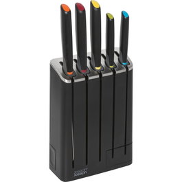 Joseph Joseph Set de cuchillos con bloque de 6 piezas Multicolor