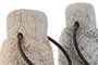 DKD Home Decor Sujetapuertas Item Home en Piedra y Hierro, 15 cm x 26 cm x 15 cm