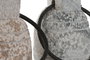 DKD Home Decor Sujetapuertas Item Home en Piedra y Hierro, 15 cm x 26 cm x 15 cm