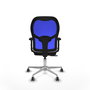 PIQUERAS Y CRESPO Silla de oficina Jorquera Gris claro y Azul