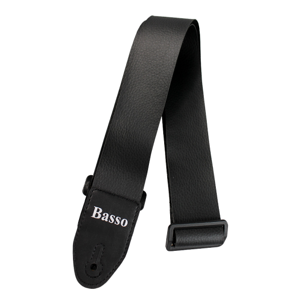 Basso Correa para Guitarra y Bajo Serie Básica Negra 5 cm
