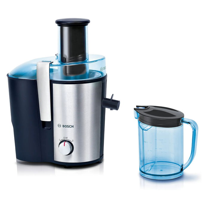 Bosch Licuadora VitaJuice 3 MES3500, Azul/Acero Inoxidable, 700W