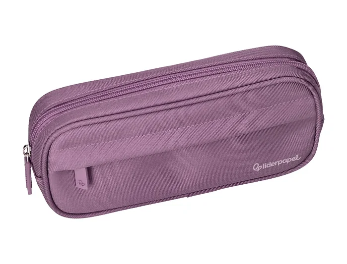 Liderpapel Estuche portatodo Classic ovalado morado Liderpapel Estuche portatodo Classic ovalado morado