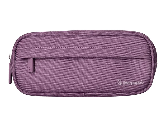 Liderpapel Estuche portatodo Classic ovalado morado Liderpapel Estuche portatodo Classic ovalado morado