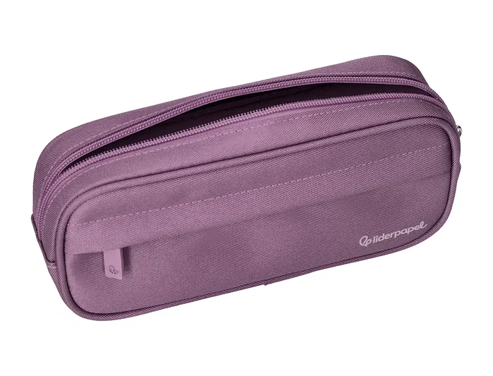 Liderpapel Estuche portatodo Classic ovalado morado Liderpapel Estuche portatodo Classic ovalado morado
