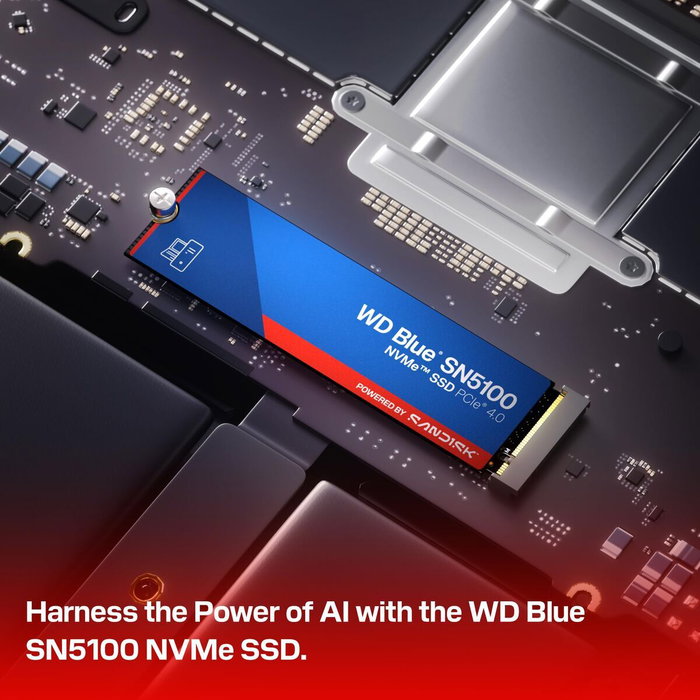 Western Digital WD Blue SN5100 4 TB SSD M.2 2280 PCIe 4.0 NVMe Western Digital WD Blue SN5100 4 TB SSD M.2 2280 PCIe 4.0 NVMe