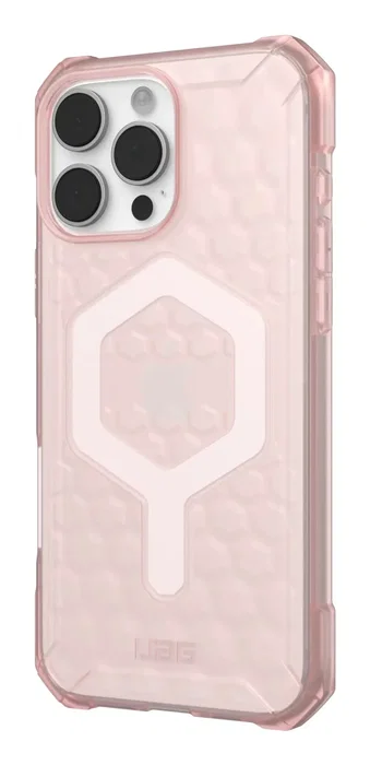 Urban Armor Gear (UAG) Essential Armor funda para Apple iPhone 16 Pro Max - Protección impacto caídas 4.6m - Compatible MagSafe - Color Rosa