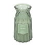 Home Deco Factory Vela Perfumada Jarrón Bougie 15 cm - Aromas Surtidos (Rosa, Verde, Gris, Burdeos) 300 g Cera