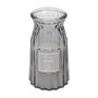 Home Deco Factory Vela Perfumada Jarrón Bougie 15 cm - Aromas Surtidos (Rosa, Verde, Gris, Burdeos) 300 g Cera