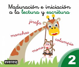 PARANINFO EVEREST, MADURACIÓN E INICIACIÓN A LA LECTURA Y ESCRITURA 2 - PARANINFO EVEREST