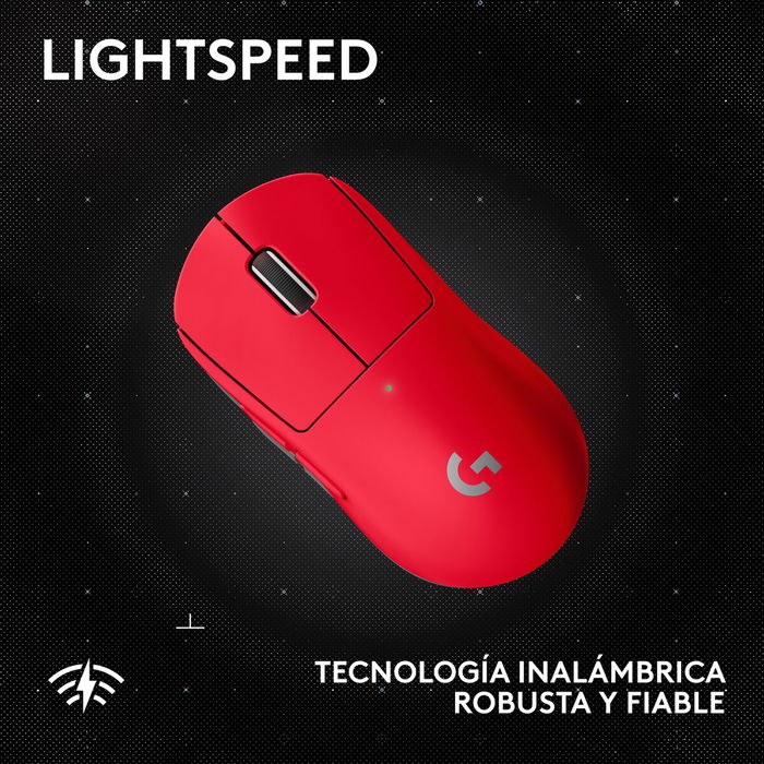 Ratón Logitech 910-007551 Rojo 44000 dpi