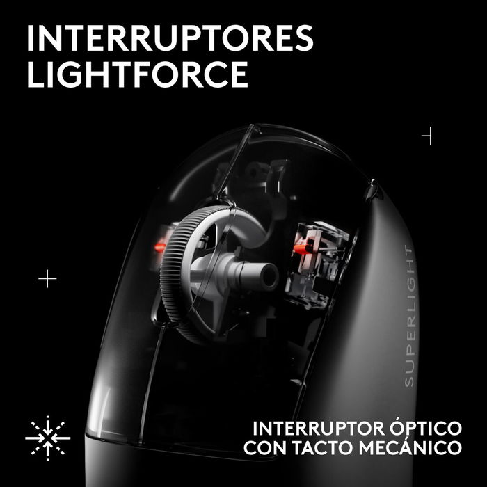 Ratón Logitech 910-007551 Rojo 44000 dpi