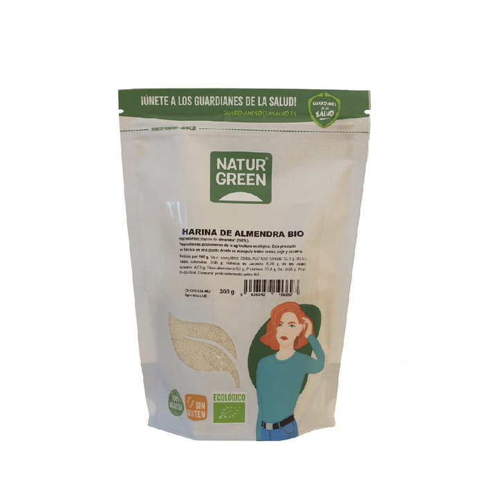 NATURGREEN Harina de Almendra BIO SG VEGAN 300g NATURGREEN Harina de Almendra BIO SG VEGAN 300g