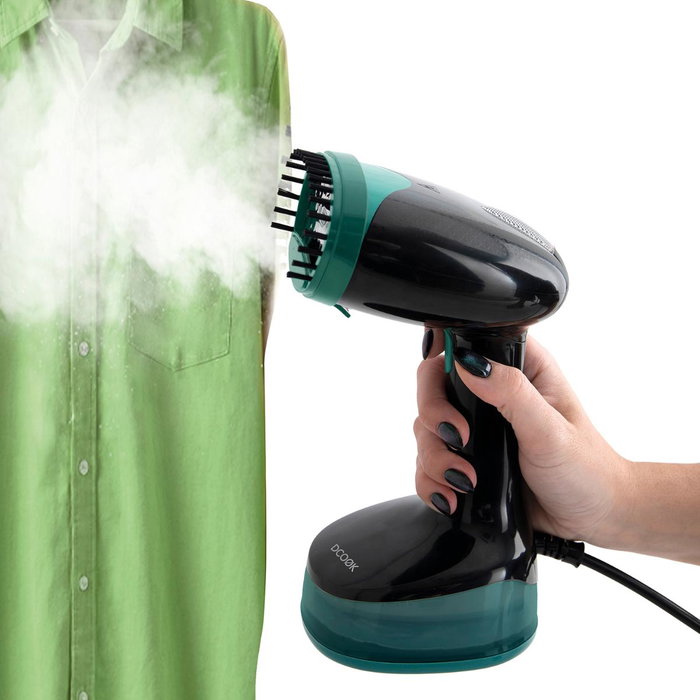DCook Plancha de Vapor Vertical Plegable GALLERY Verde