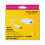 DeLOCK Adaptador USB Tipo C a HDMI 4K 60Hz HDR 63937 Blanco