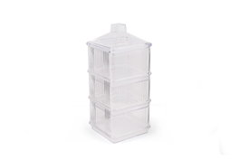 Hermia Set de Presentación de Alimentos 6 Piezas Acrílico Transparente para Gastronomía Elegante
