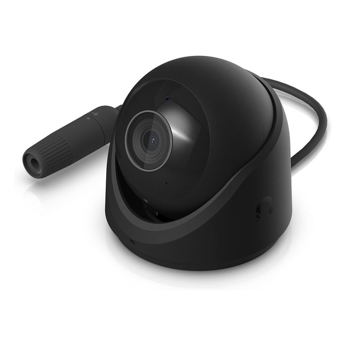 Ubiquiti UVC-G6-TURRET-B - Cámara de Seguridad IP Turret 4K 8MP, Interior/Exterior, Visión Nocturna, PoE, IP66, Color Negro