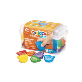 Carioca 42958 Teddy Crayons BABY - Caja de 48 unidades para bebés