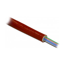 DeLOCK 18898 Manguera de protección resistente al fuego, silicona, 5 m, Rojo