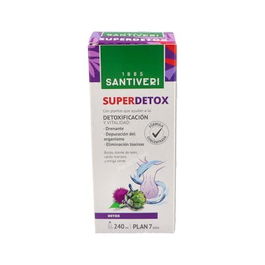 Santiveri Superdetox Jarabe 240Ml. Ayuda Eliminación Toxinas Vegan