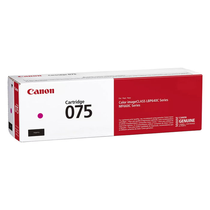 Canon 075 M Cartucho de Tóner Magenta (6363C002) de rendimiento estándar