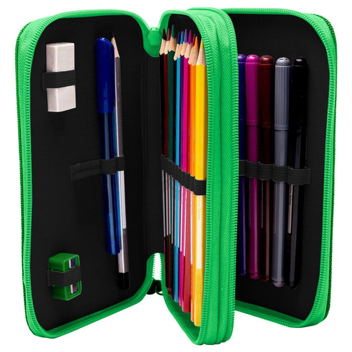 KIDS LICENSING Plumier doble Minecraft