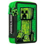 KIDS LICENSING Plumier doble Minecraft