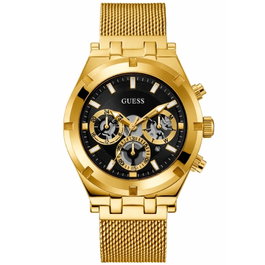 Guess GW0582G2 Reloj Analógico Dorado con Esfera Negra